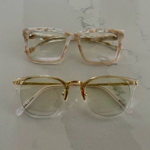 2 pairs of Zenni Optical glasses